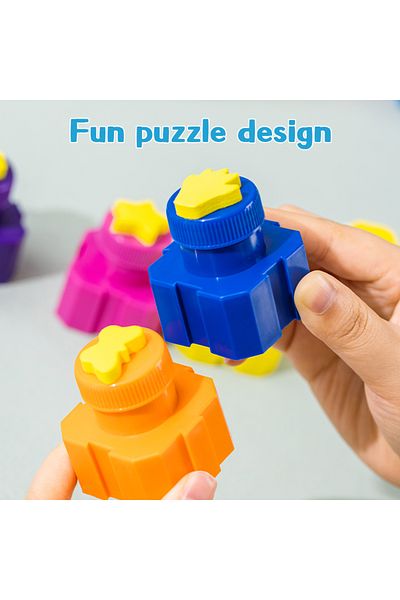 Deli EC21-6 Finger Paint Set 18ml×6 – ideal for toddlers’ creative and safe art play