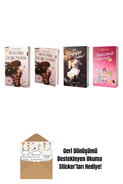 Artemis Yayınları K. Kübra Berk 4 Kitap Set + Okuma Sticker'ları