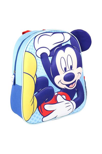 Disney Mickey Mouse 3D Premium Backpack – Multicolor – 31 cm
