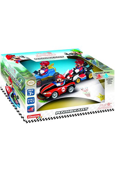 Carrera Pull N Speed Mario Kart Mario Collectors