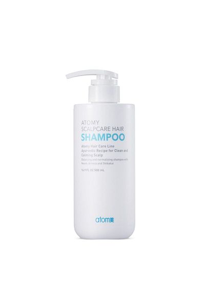 Atomy Scalpcare Shampoo 500ml - Balancing Scalp Care with Neem, Arnica and Shikakai Extract