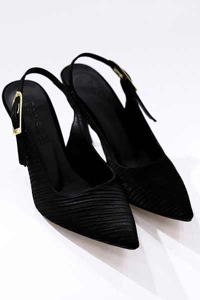 Mamito Ayakkabı Dns 010 Adjustable Buckle Detailed Heeled Shoes