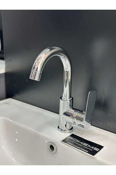 Boheme Abdestlik Swan Swivel Spout Sink Faucet