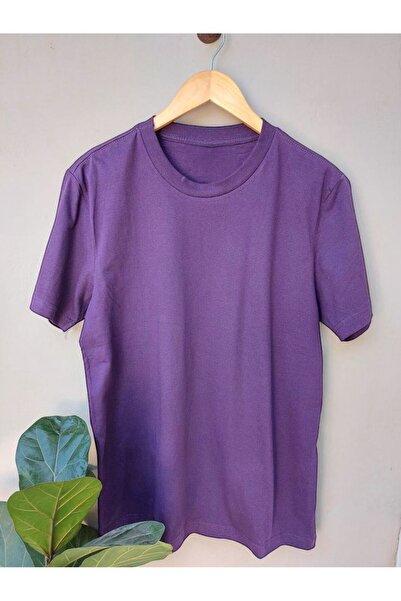 UYN SPORT Plain Purple T-Shirt