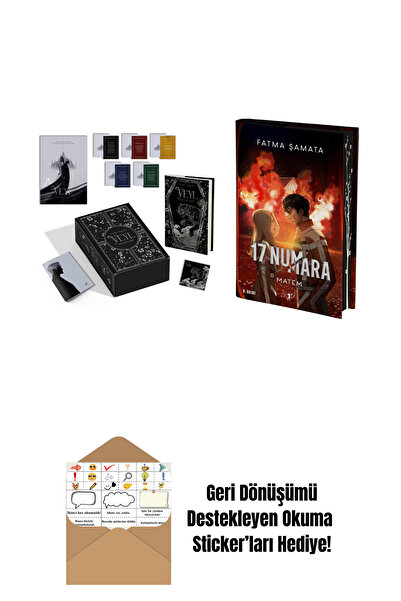 Artemis Yayınları Veyl - Kötülerin Şehri Kutulu Set (Ciltli) + 17 Numara - Matem (Ciltli) + Okuma Sticker'ları