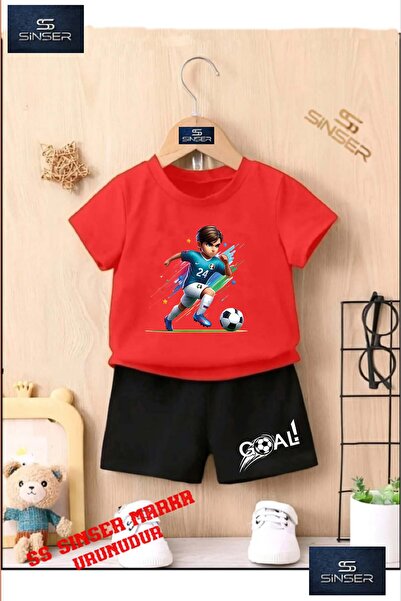 SS SİNSER Παιδικό UNISEX “FOOTBALL KIDS NUMBER 24” Μπλουζάκι με Ειδική Στάμπα...