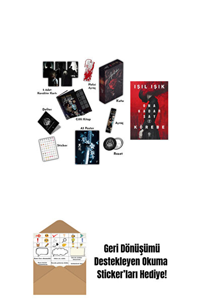 Artemis Yayınları Arden 1 (Ciltli - Kutulu Özel Set) + Ona Kadar Say 2 - Köre...