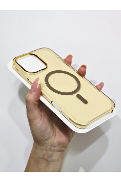 OSG İphone 16 Pro Max Uyumlu Animasyonlu Sararmaz Ultra Lüx Premium Şeffaf Koruyucu Kılıf