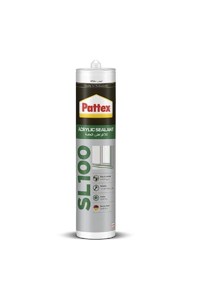 Pattex High-Quality Silicone Acrylic Sealant White 280ml