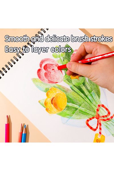 Deli EC00330 Colored Pencil Set 36 Colors – ideal for coloring, sketching & art creation