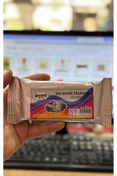 YEŞİL KIRTASİYE Керамична глина за тесто Goyal White 250 гр.
