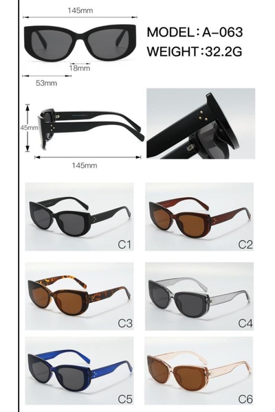 Escales Women's Uv-400 Protection Luxury Sunglasses