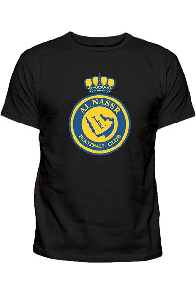 Efendioğlu Design Al Nassr Football Club Printed Cotton Saudi Arabia Printed t Shirt