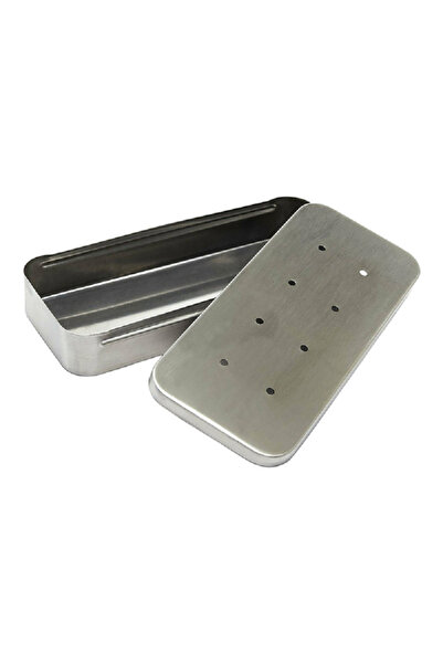 Grill Mark صندوق مدخن حبيبات الخشب المتين المصنوع من الفولاذ المقاوم للصدأ با...