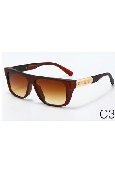 Escales Men's Uv-400 Protection Luxury Matte Sunglasses