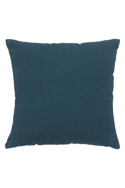 Atmosphera وسادة مربعة الشكل من أنجالي عالية الجودة باللون الأزرق الإيجي مقاس...