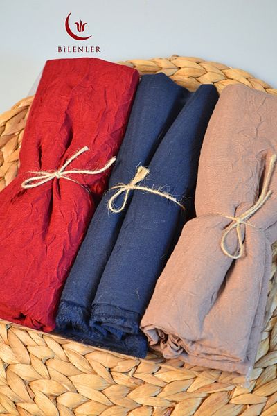 Bilenler Bamboo Cashmere Shawl – 75X210 cm |   Breathable, Sweat-Free, Firm Posture Seasonal Fabric (Box of 3)