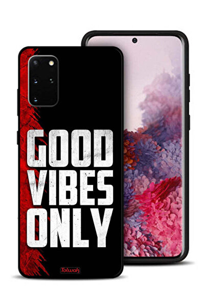 Tolwak غطاء حماية لهاتف سامسونج جالكسي S20 بلس - Good Vibes Only
