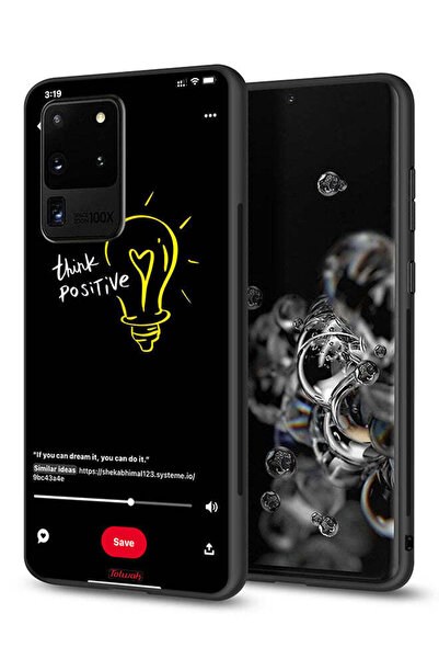 Tolwak غطاء حماية لهاتف سامسونج جالكسي S20 ألترا - فكر بإيجابية