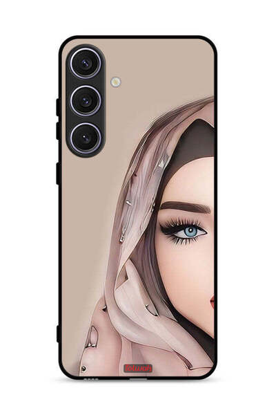 Tolwak غطاء حماية لهاتف سامسونج جالاكسي S25 بلس بتصميم فتاة نصف وجه