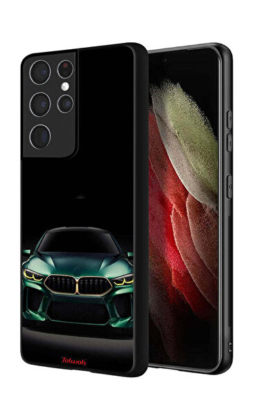 Tolwak Samsung Galaxy S21 Ultra 5G Protective Case Cover Bm Car