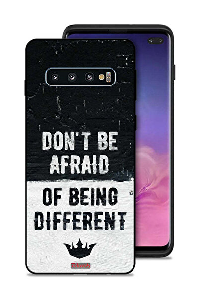 Tolwak غطاء حماية لهاتف سامسونج جالكسي S10 بلس لا تخف من الاختلاف