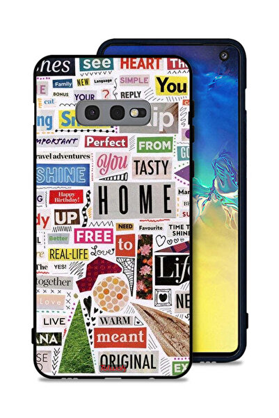 Tolwak غطاء حماية لهاتف Samsung Galaxy S10e مع ملصقات أصلية