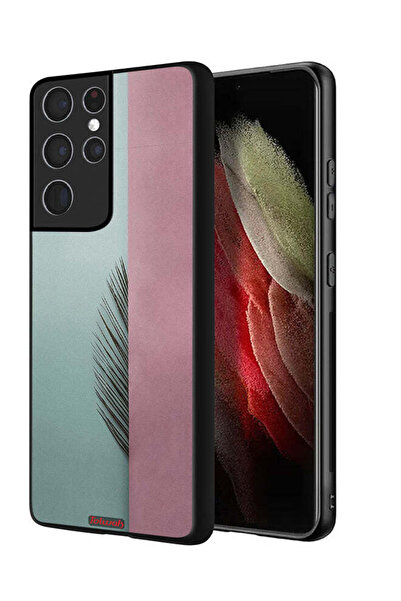 Tolwak غطاء حماية لهاتف سامسونج جالاكسي S21 ألترا 5G بأوراق نصفية