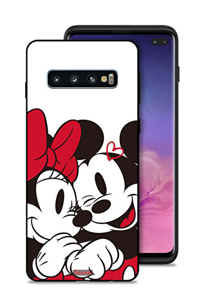 Tolwak غطاء حماية ميكي ماوس لهاتف سامسونج جالاكسي S10 بلس