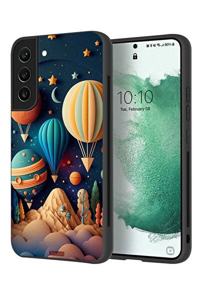 Tolwak غطاء حماية لهاتف سامسونج جالاكسي S22 بلس 5G من تصميم بيراشوت آرت