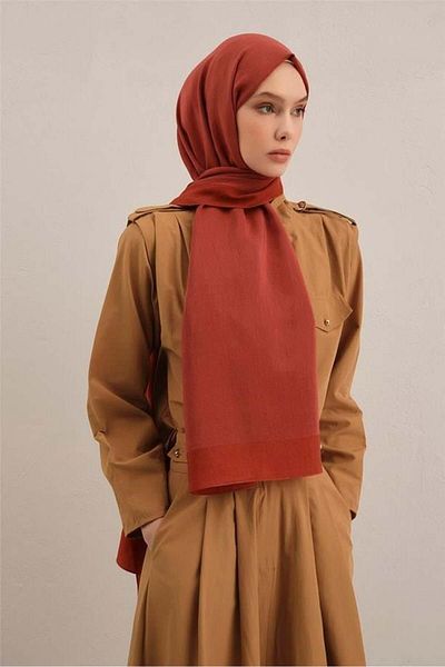 Armine Bordered Lyocell Shawl 35