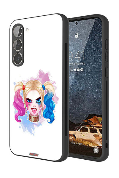 Tolwak غطاء حماية لهاتف سامسونج جالاكسي S23 5G برسومات هارلي كوين