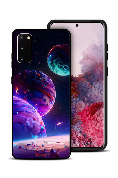 Tolwak غطاء حماية بتصميم كوكبي من سامسونج جالكسي S20