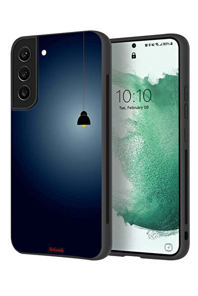 Tolwak غطاء حماية لهاتف سامسونج جالاكسي S22 بلس 5G بتصميم فني معلق بإضاءة