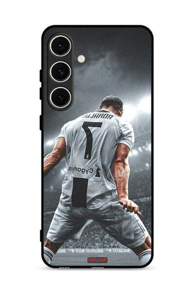 Tolwak غطاء حماية لهاتف سامسونج جالاكسي S24 FE 5G بطبعة احتفال كريستيانو رونالدو