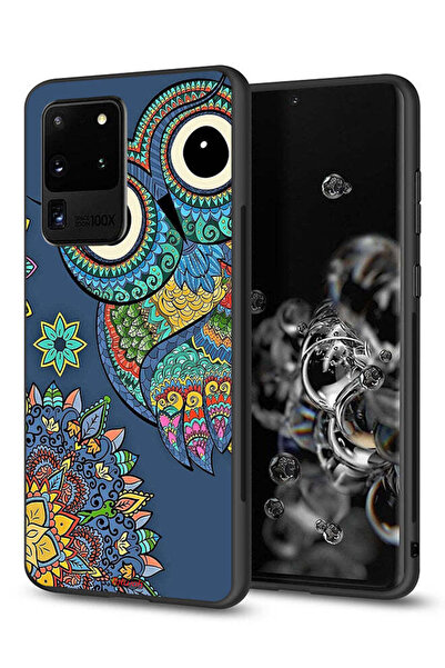 Tolwak غطاء حماية لهاتف سامسونج جالكسي S20 ألترا بتصميم بومة زهرية