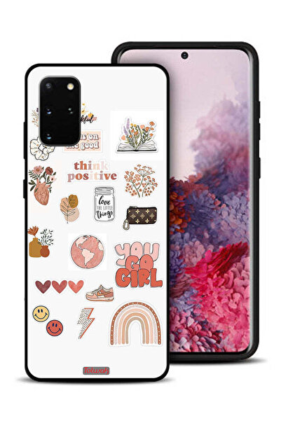 Tolwak غطاء حماية لهاتف سامسونج جالكسي S20 بلس بتصميم فتاة مرحة