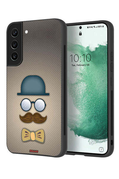 Tolwak غطاء حماية لهاتف سامسونج جالاكسي S21 بلس 5G، رسمة رأس الرجل