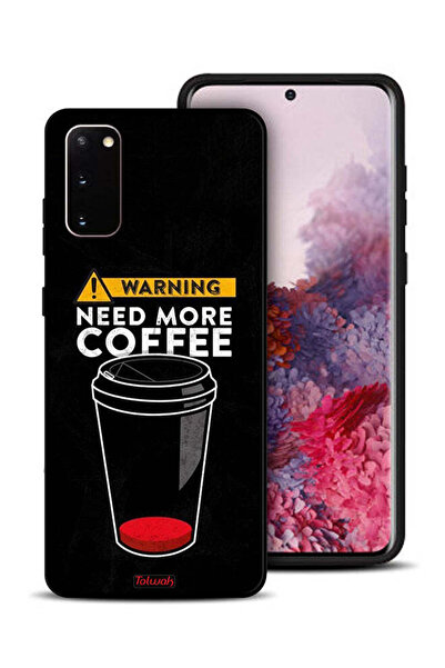 Tolwak غطاء حماية لهاتف Samsung Galaxy S20 - هل تحتاج إلى المزيد من القهوة؟