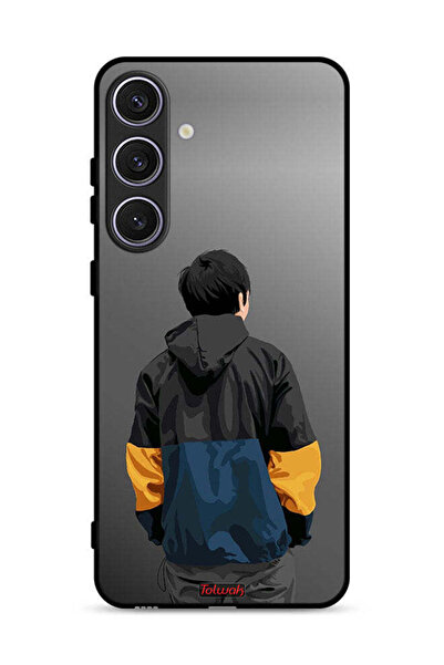 Tolwak غطاء حماية لهاتف سامسونج جالاكسي S25 بلس، صورة فنية لولد