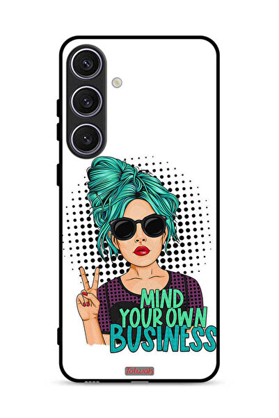 Tolwak غطاء حماية لهاتف Samsung Galaxy S25 Plus - اهتم بشؤونك الخاصة