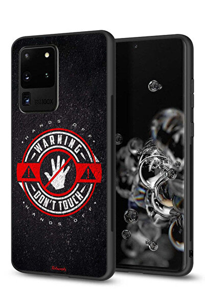 Tolwak Samsung Galaxy S20 Ultra Protective Case Cover Warning Do Not Touch