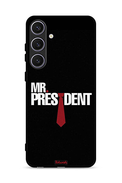 Tolwak غطاء حماية لهاتف Samsung Galaxy S25 Plus Mr President