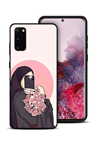 Tolwak غطاء حماية لهاتف Samsung Galaxy S20، فن التقاط صور سيلفي أثناء حمل الزهور