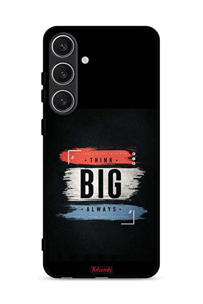 Tolwak غطاء حماية لهاتف Samsung Galaxy S24 Plus 5G - فكر دائمًا بشكل كبير