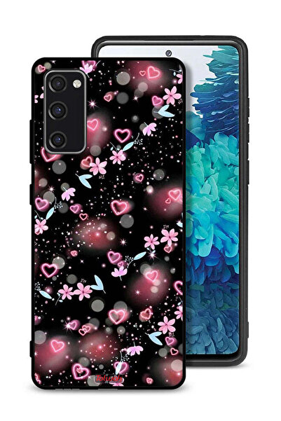 Tolwak غطاء حماية لهاتف سامسونج جالكسي S20 FE بنقشة قلوب وأزهار صغيرة