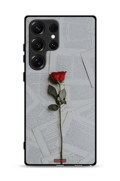 Tolwak غطاء حماية لهاتف سامسونج جالاكسي S25 ألترا وردي على ورق