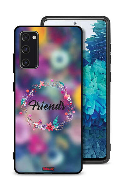 Tolwak غطاء حماية لهاتف سامسونج جالكسي S20 FE بتصميم خاتم أصدقاء الزهور