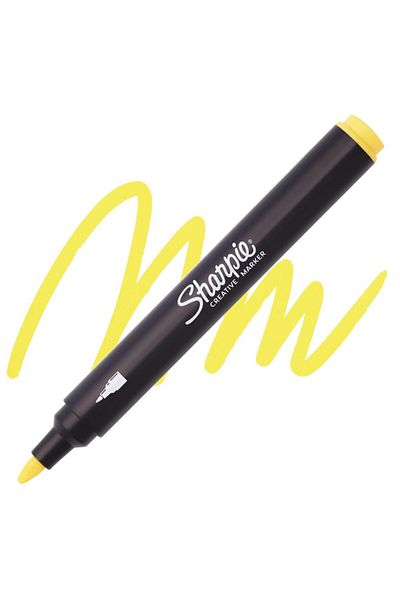 Sharpie Creative Acrylic Pen Yellow - Bullet Tip
