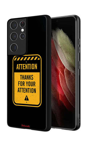 Tolwak غطاء حماية لهاتف Samsung Galaxy S21 Ultra 5G شكرًا على الاهتمام